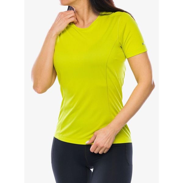 Koszulka termoaktywna damska Montane Dart Lite T-Shirt. Żółte bielizna termoaktywna damska Montane, bez wzorów, bez ramiączek. Za 149.99 zł.