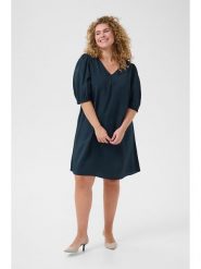 KAFFE curve Sukienka w kolorze morskim rozmiar: 52. Niebieskie sukienki KAFFE curve, bez wzorów, bez kołnierzyka, bez ramiączek, mini. Za 86.99 zł.