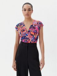 Morgan Bluzka 251-DPLAYA Kolorowy Regular Fit. Bluzki Morgan, xs, bez wzorów, z syntetyku, bez kołnierzyka, bez ramiączek. Za 119.99 zł.