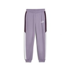 Młodzieżowe spodnie dresowe PUMA POWER PUMA Pale Plum Purple. Fioletowa spodnie dresowe Puma, bez wzorów, z dresówki. Za 121.99 zł.