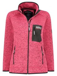 Geographical Norway Kurtka polarowa "Title" w kolorze różowym rozmiar: XL. Różowe kurtki Geographical Norway, xl, bez wzorów, z polaru, bez kaptura. Za 155.49 zł.