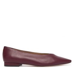 Baleriny LAUREN RALPH LAUREN. Czerwone baleriny Lauren Ralph Lauren, bez wzorów, bez obcasa, bez zapięcia. Za 769.99 zł.