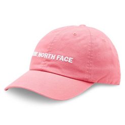 Czapka z daszkiem The North Face. Czerwone czapki z daszkiem The North Face, bez wzorów. Za 79.99 zł.
