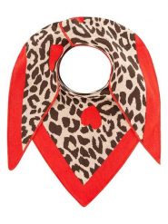 Zwillingsherz Chusta trójkątna w kolorze beżowo-czerwonym - 200 x 130 cm rozmiar: onesize. Brązowe chusty Zwillingsherz, bez wzorów, z bawełny. Za 126.99 zł.