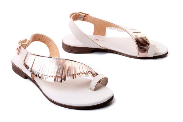 IGI&CO 16795 33 burro, sandały/japonki damskie. Czerwone sandały IGI&CO, bez wzorów, ze skóry, bez obcasa, bez zapięcia. Za 299.90 zł.