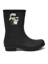 KARL LAGERFELD Kalosze KL47073T Czarny. Czarne kalosze KARL LAGERFELD, bez wzorów, z tworzywa sztucznego, bez zapięcia. Za 389.99 zł.