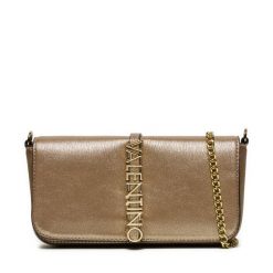 Torebka Valentino. Żółte kopertówki Valentino, bez wzorów, bez dodatków. Za 289.99 zł.