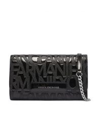 Armani Exchange Torebka XW000358 AF17290 UC001 Czarny. Czarne kopertówki Armani Exchange, bez wzorów, ze skóry, wizytowe, bez dodatków. Za 454.99 zł.
