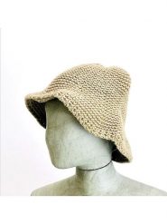 MILANO AMOUR Kapelusz w kolorze beżowym rozmiar: onesize. Brązowe kapelusze MILANO AMOUR, bez wzorów, z materiału. Za 174.43 zł.