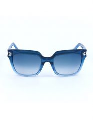 Swarovski Damskie okulary przeciwsłoneczne w kolorze niebieskim rozmiar: 51. Niebieskie okulary przeciwsłoneczne Swarovski, bez wzorów, z tworzywa sztucznego, szklane. Za 267.29 zł.