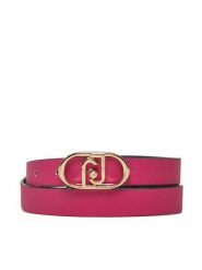 Liu Jo Pasek Damski Hips Belt H 2Cm AA5229 E0087 Różowy. Czerwone paski Liu Jo, bez wzorów, ze skóry. Za 189.99 zł.
