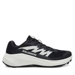 Buty do biegania Salomon. Czarne buty do biegania Salomon, bez wzorów, bez zapięcia, do biegania. Za 259.99 zł.