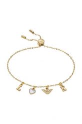 Emporio Armani bransoletka damska. Żółte bransoletki Emporio Armani. W wyprzedaży za 529.99 zł.