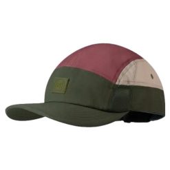 Czapka z daszkiem BUFF 5 PANEL GO CAP DOMUS. Zielone czapki z daszkiem Buff, na wiosnę, bez wzorów. W wyprzedaży za 127.43 zł.