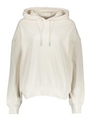 Calvin Klein Bluza w kolorze kremowym rozmiar: S. Brązowe bluzy Calvin Klein, s, bez wzorów, z bawełny, bez ramiączek, z kapturem. Za 212.95 zł.