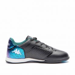 Buty piłkarskie Kappa Kombat Player TG. Czarne buty treningowe Kappa, bez wzorów, z materiału, bez zapięcia, do piłki nożnej. Za 254.00 zł.