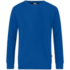 Bluza Jako Organic. Niebieskie bluzy JAKO, m, bez wzorów, z bawełny, biznesowe, bez ramiączek, bez kaptura. Za 168.55 zł.