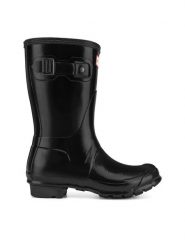 Hunter Kalosze WFS1000RGL Czarny. Czarne kalosze Hunter, bez wzorów, z kauczuku, bez zapięcia. Za 349.99 zł.