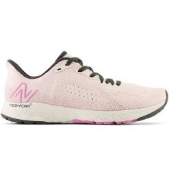 Buty damskie New Balance Fresh Foam Tempo v2 WTMPOCB2 – różowe. Czerwone buty do biegania New Balance, bez wzorów, z materiału, bez zapięcia, do biegania. Za 599.99 zł.