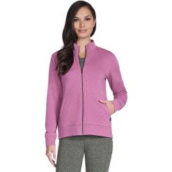 Kurtka Skechers GO WALK Everywhere Jacket, Kobiety. Fioletowe kurtki Skechers, bez wzorów, z poliesteru, bez kaptura. Za 390.00 zł.