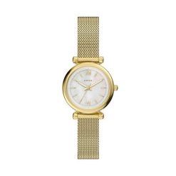 Zegarek Fossil. Żółte zegarki Fossil, złote. Za 579.99 zł.