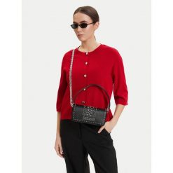 Torebka Just Cavalli. Czarne torebki klasyczne Just Cavalli, bez wzorów, klasyczne, bez dodatków. Za 749.99 zł.