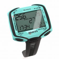 Komputer nurkowy QUAD 2. Niebieskie, cyfrowe zegarki Mares. Za 1,252.36 zł.