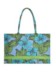 BLE Shopper bag w kolorze błękitno-zielonym - 58 x 32 cm rozmiar: onesize. Niebieskie shopper bag BLE, bez wzorów, z materiału, na ramię, bez dodatków. Za 107.62 zł.