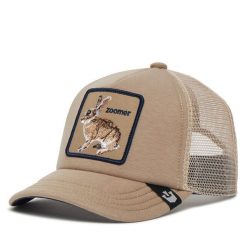 Czapka z daszkiem Goorin Bros. Brązowe czapki z daszkiem Goorin Bros, bez wzorów. Za 119.99 zł.