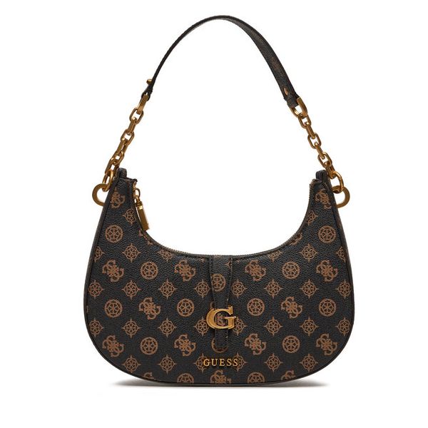 Torebka Guess. Brązowe torebki klasyczne Guess, z aplikacjami, klasyczne, bez dodatków. Za 450.99 zł.