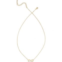 Łańcuszek z kryształami Swarovskiego® bonprix pozłacany. Łańcuszki marki bonprix. Za 54.99 zł.