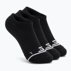 Skarpety damskie SKECHERS 1/2 Terry No Show 3. Czarne skarpetki Skechers, bez wzorów. Za 52.99 zł.