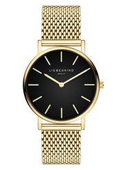 Liebeskind Zegarek kwarcowy w kolorze złotym rozmiar: onesize. Żółte, analogowe zegarki Liebeskind, ze stali. Za 343.73 zł.
