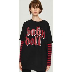 Bluza z długimi rękawami - Czarny. Bluzy bez kaptura marki INOVIK. Za 59.99 zł.