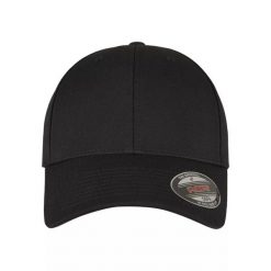 Czapka Z Daszkiem W Kształcie Alfy. Białe czapki z daszkiem FLEXFIT, bez wzorów, z elastanu. Za 73.99 zł.