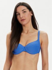 Selmark Góra od bikini BJ511 Niebieski. Niebieskie bikini Selmark, bez wzorów, z syntetyku. Za 279.99 zł.