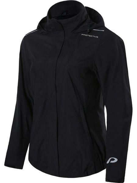 Protective Kurtka przeciwdeszczowa "Rain II" w kolorze czarnym rozmiar: 42. Czarne kurtki przeciwdeszczowe Protective, m, bez wzorów, bez kaptura, outdoorowe. Za 271.67 zł.