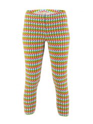 Blutsgeschwister Legginsy "Cropped Laune" ze wzorem rozmiar: XL. Legginsy Blutsgeschwister, bez wzorów, z bawełny. Za 79.40 zł.