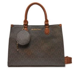 Torebka Valentino. Brązowe torebki klasyczne Valentino, bez wzorów, bez dodatków. Za 389.99 zł.