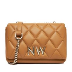 Torebka Nine West. Brązowe torebki klasyczne Nine West, bez wzorów, klasyczne, bez dodatków. Za 189.99 zł.