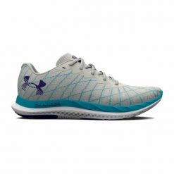 Kobieta Obuwie Sportowe Under Armour Charged Breeze, Biały. Białe buty treningowe Under Armour, bez wzorów, z materiału, bez zapięcia, do biegania. Za 406.45 zł.