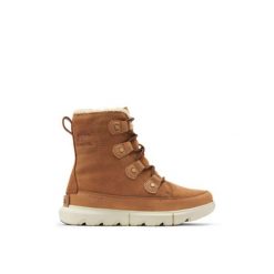 Buty Trzewiki Damskie Sorel Explorer II Joan Waterproof. Brązowe buty trekkingowe Sorel, na zimę, bez zapięcia. Za 489.00 zł.