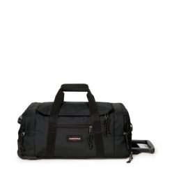 Torba podróżna Eastpak Leatherface S Plus. Czarne torby podróżne Eastpak, bez wzorów, z materiału. Za 682.50 zł.