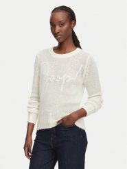 JOOP! Sweter 263Kn32Korin 30103314 Kremowy Slim Fit. Białe swetry Joop!, bez wzorów, z syntetyku, bez ramiączek. Za 799.99 zł.