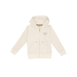 Bluza z kaptur na co dzień na siłownię. Białe bluzy LEONE 1947 APPAREL, bez wzorów, z bawełny, sportowe, bez ramiączek, bez kaptura. W wyprzedaży za 101.80 zł.