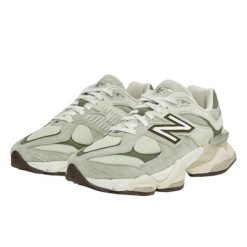 New Balance 9060 Olivine. Zielone buty sportowe lifestyle New Balance, bez wzorów, sportowe, bez zapięcia. Za 840.43 zł.