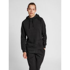 Bluza do piłki ręcznej damska Hummel Red Classic z kapturem. Czarne bluzy Hummel, xs, bez wzorów, z bawełny, bez ramiączek, z kapturem. Za 197.70 zł.