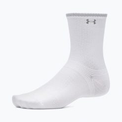 Skarpety Under Armour Velociti Lite Crew. Białe skarpetki Under Armour, bez wzorów. Za 83.99 zł.