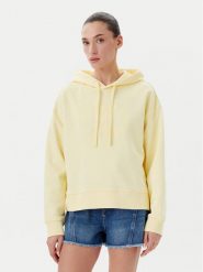 TWINSET Bluza 251TP2480 Żółty Regular Fit. Żółte bluzy Twinset, s, bez wzorów, z bawełny, bez kaptura. Za 489.99 zł.