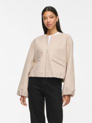 Vila Kurtka przejściowa "Balou" w kolorze beżowym rozmiar: 40. Brązowe kurtki Vila, bez wzorów, bez kaptura. Za 159.95 zł.